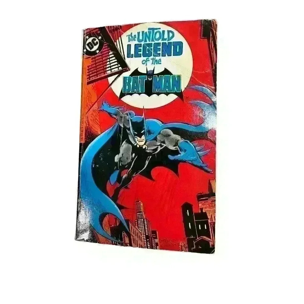 1982 The Untold Legend of the Batman Paperback Book Vintage DC Comic